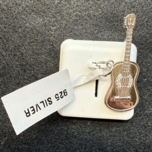 Silver .925 Guitar Pendant