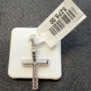 Silver .925 Perferated Cross Pendant